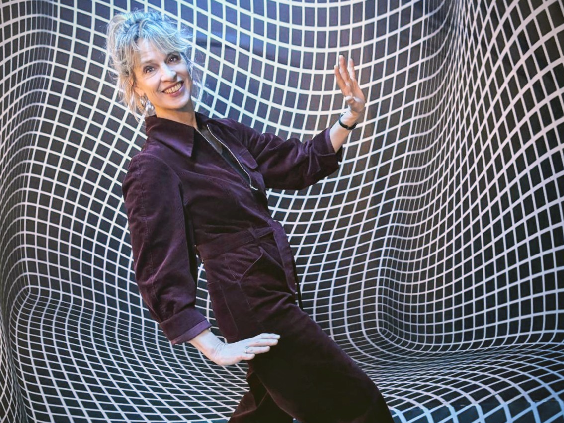 Corrine striding though time