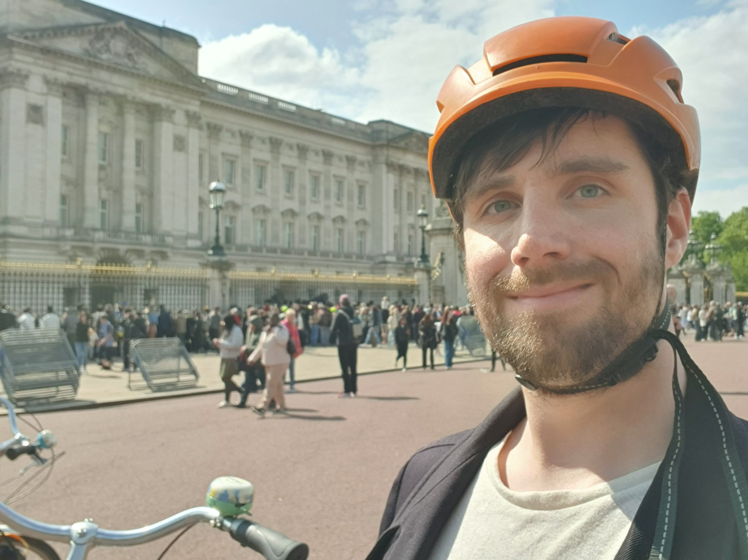 Matt at Buckingham Palace
