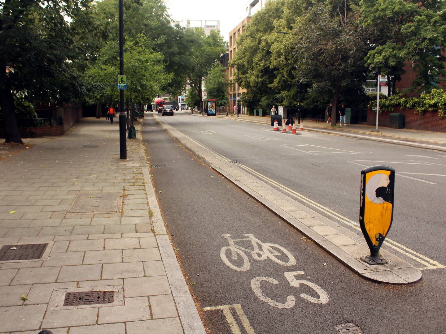 Cycleway C5 along Baylis Road
